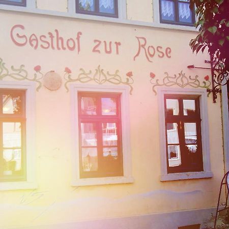 וויימר Gasthaus & Pension "Zur Rose" מראה חיצוני תמונה