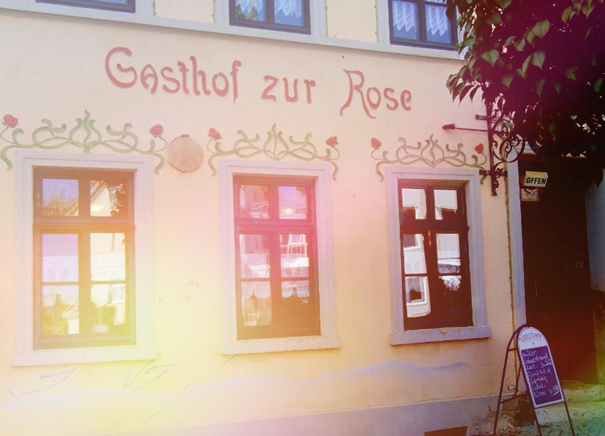 וויימר Gasthaus & Pension "Zur Rose" מראה חיצוני תמונה